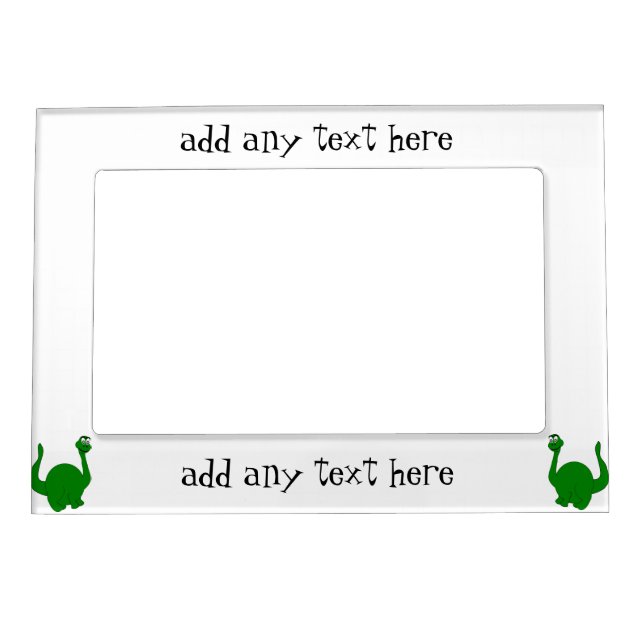 Dinosaur Design Magnetic Photo Frame (Front)