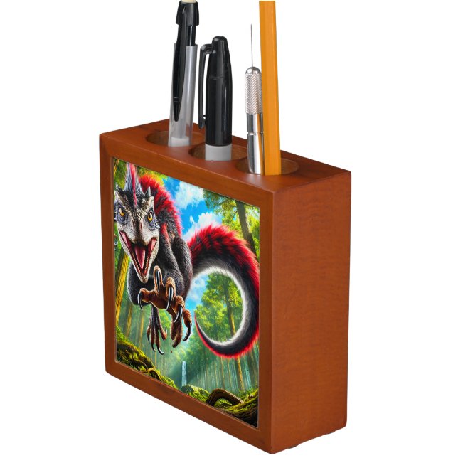 Dinosaur Desk Organizer (In Situ)