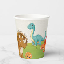 Dinosaur Dig Dino Birthday Party Cups