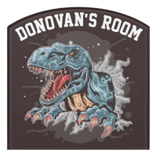Dinosaur Door Sign