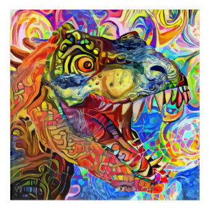 Dinosaur Dreams Acrylic Print