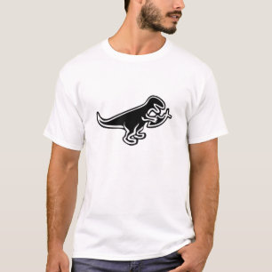 Dinosaur Eating Jesus Fish T-Shirt