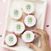 Dinosaur Egg Baby Shower Edible Frosting Rounds