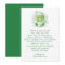 Dinosaur Egg Baby Shower Thank You Card