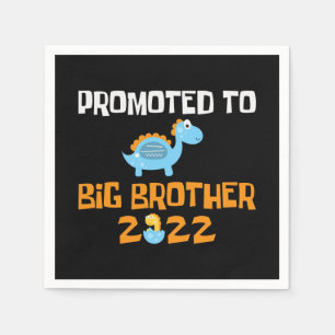 Dinosaur Egg Hatching Promoted To Big Brother Napkins