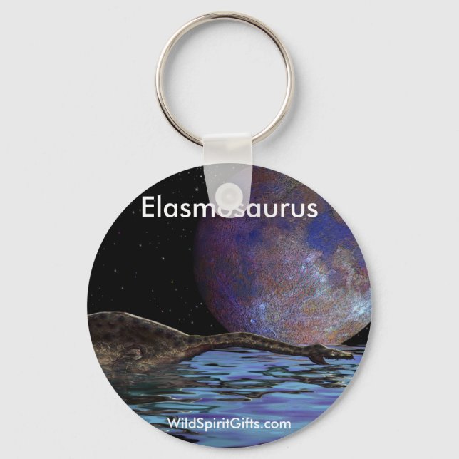 DINOSAUR Elasmosaur Collection Keychain (Front)