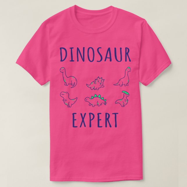 Dinosaur Expert IV T-Shirt (Design Front)