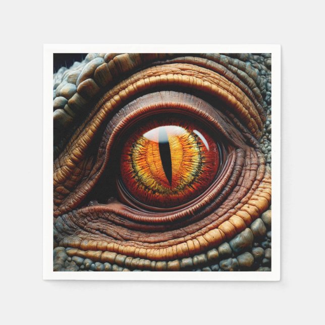 Dinosaur Eye Napkins (Front)