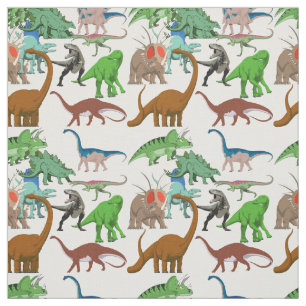 Dinosaur fabric