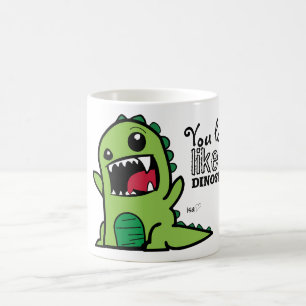 Dinosaur Face Coffee Mug