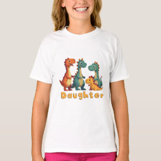 Dinosaur Family T-Shirt (daughter)