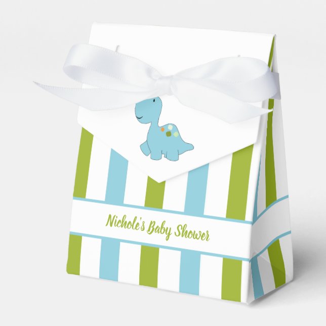 Dinosaur Favor Box (Front Side)