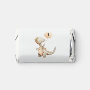 Dinosaur First Birthday Balloon Hershey's Miniatures