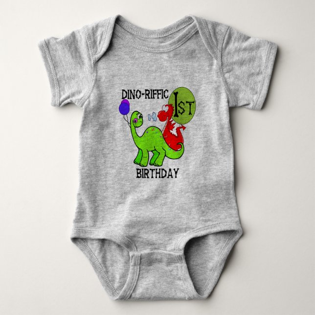 Dinosaur First Birthday Tshirts and Gifts (Front)