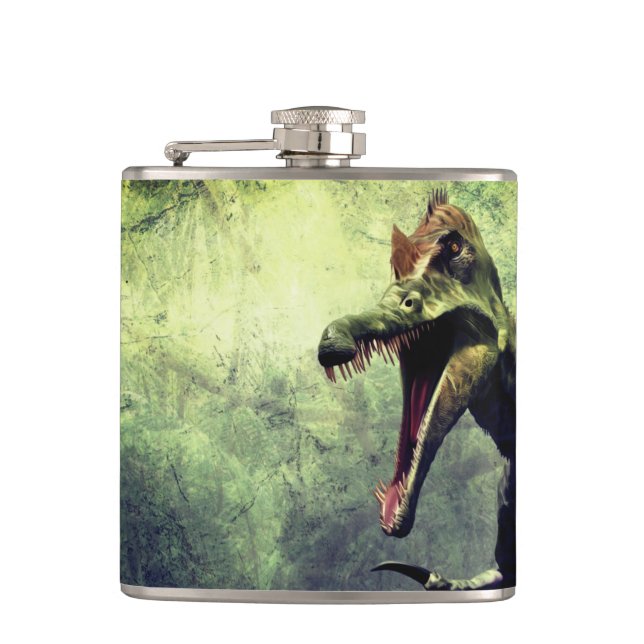 Dinosaur Flask (Front)