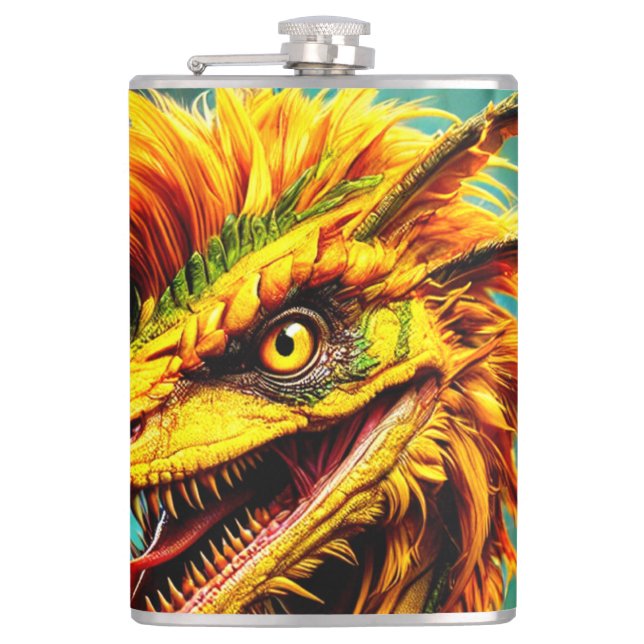 Dinosaur Flask (Front)