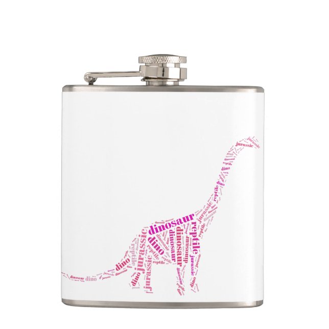 Dinosaur Flask (Front)