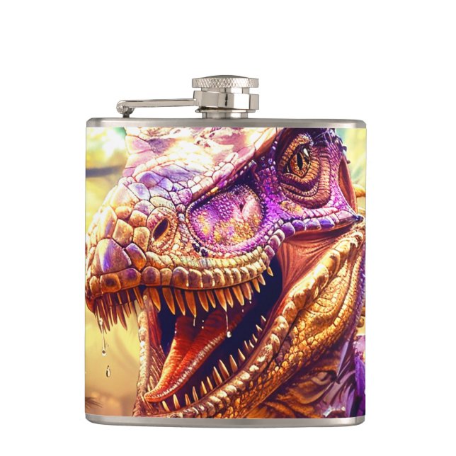 Dinosaur Flask (Front)