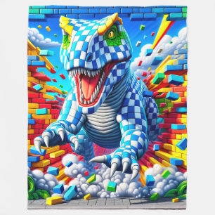 Dinosaur Fleece Blanket