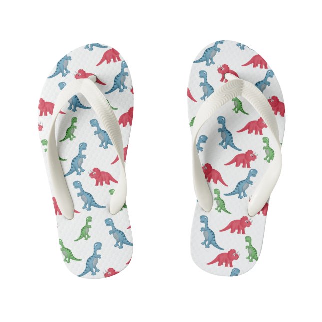 Dinosaur flip flops (Footbed)