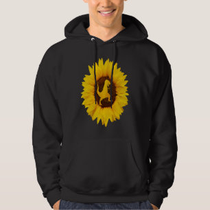 Dinosaur  For Women Men rex Animal Sunflower Hoodie