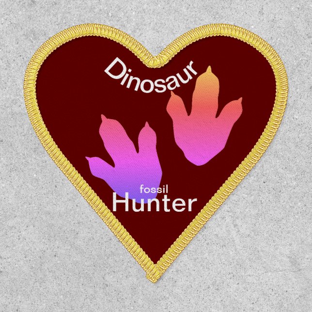 Dinosaur Fossil Hunter Patch (Front)
