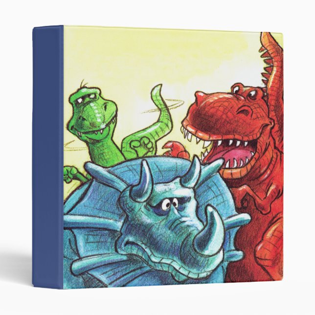 Dinosaur Friends Binder (Front/Spine)