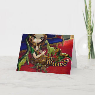 "Dinosaur Friends III" Greeting Card