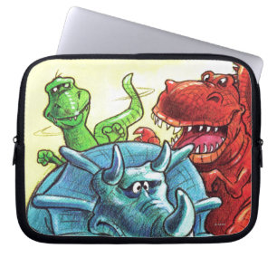 Dinosaur Friends Laptop Sleeve