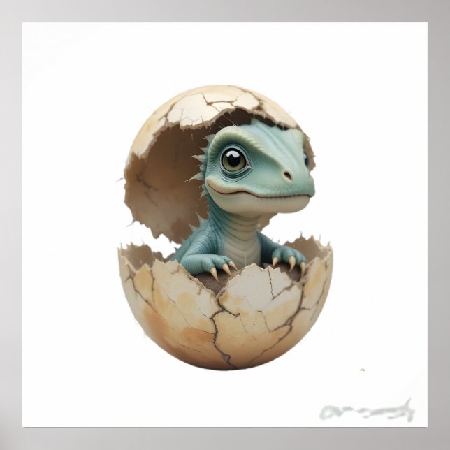 Dinosaur Friends – Nursery Wall Art Set for Babies (Front)