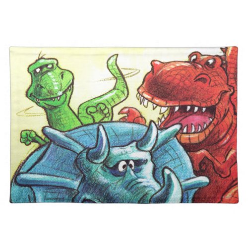 Dinosaur Friends Placemat