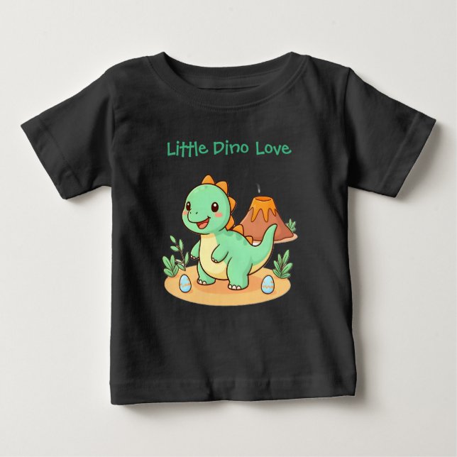 Dinosaur Fun Baby/Toddler Cotton Tee (Front)