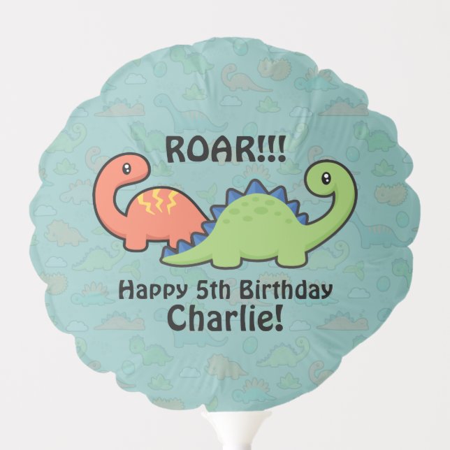 Dinosaur Fun Balloon (Front)