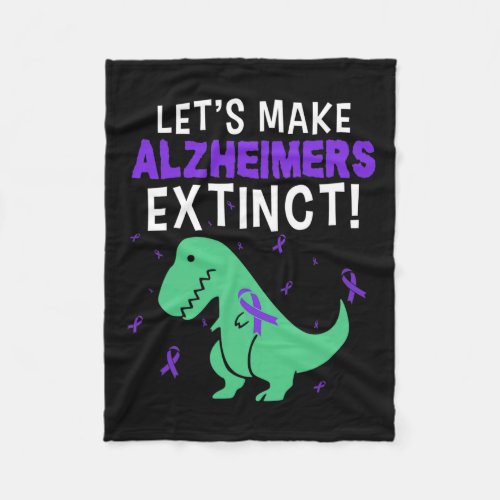 Dinosaur Fun Lets Make It Extinct Fun Lets Mak  Fleece Blanket