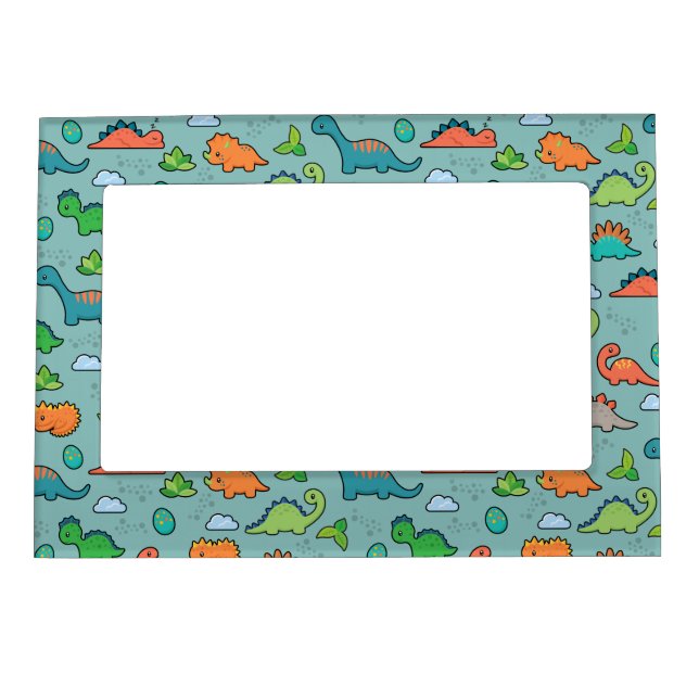 Dinosaur Fun magnetic frame (Front)