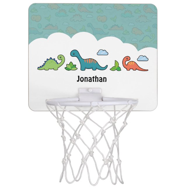 Dinosaur Fun Mini Basketball Hoop (Front)
