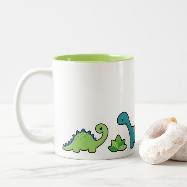 Dinosaur Fun mug (With Donut)