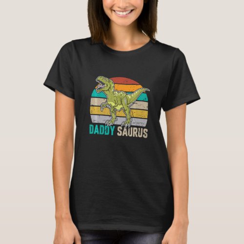 Dinosaur Funny Daddy Saurus Family Matching  1 T_Shirt
