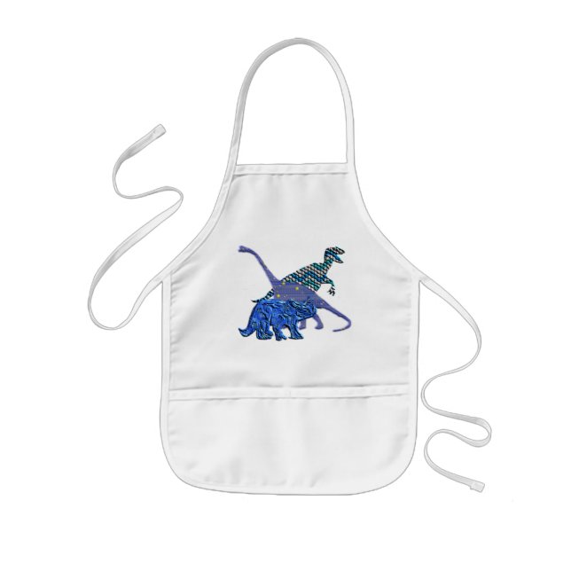 Dinosaur Gang Kids' Apron (Front)