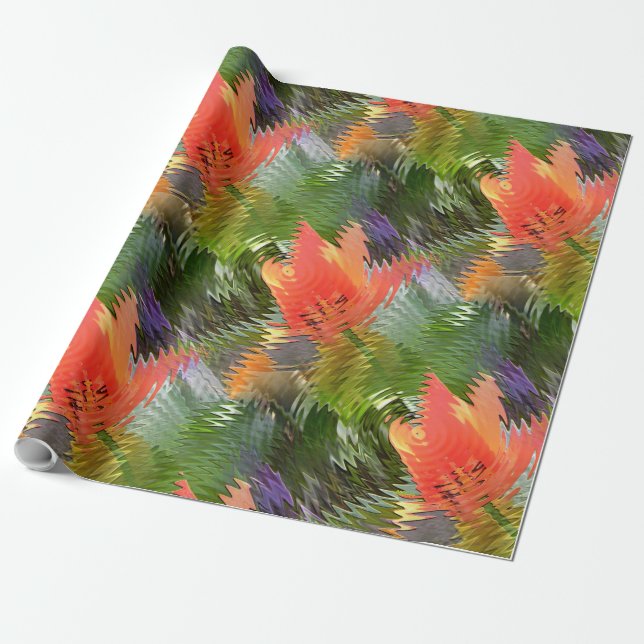 Dinosaur Garden..... Wrapping Paper (Unrolled)