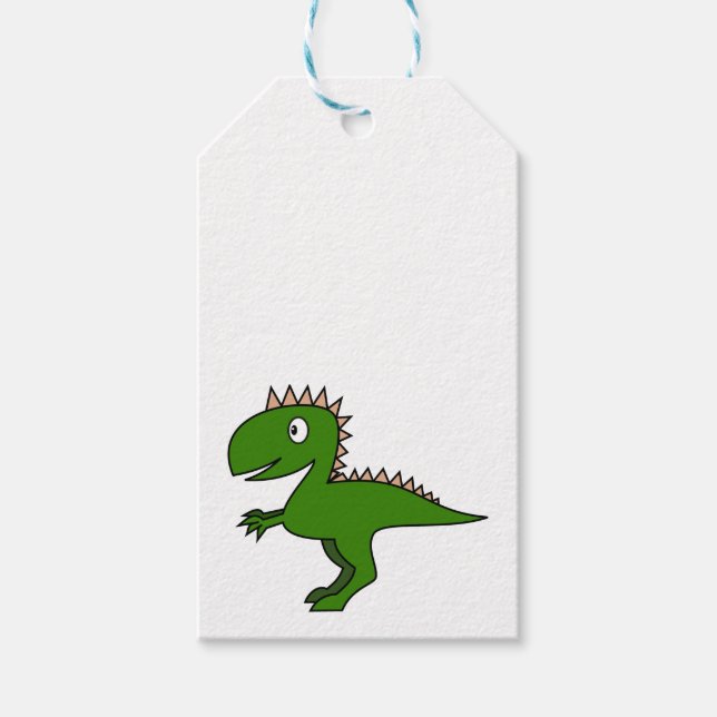 Dinosaur Gift Tag (Front)