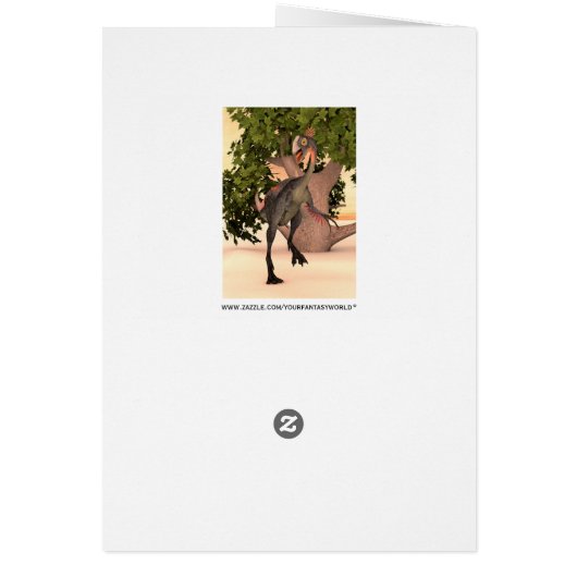 Dinosaur Gigantoraptor (Back)