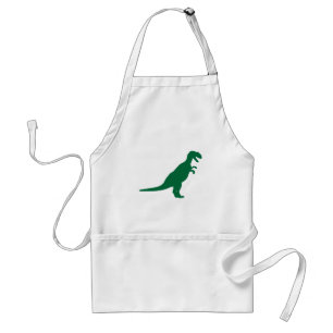 Dinosaur Green Adult Apron