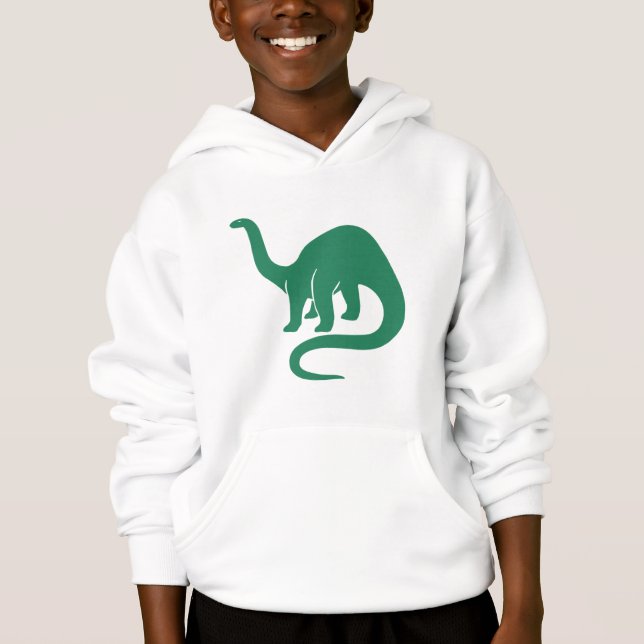 Dinosaur - Green Hoodie (Front)