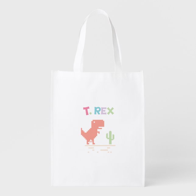 dinosaur grocery bag (Front)