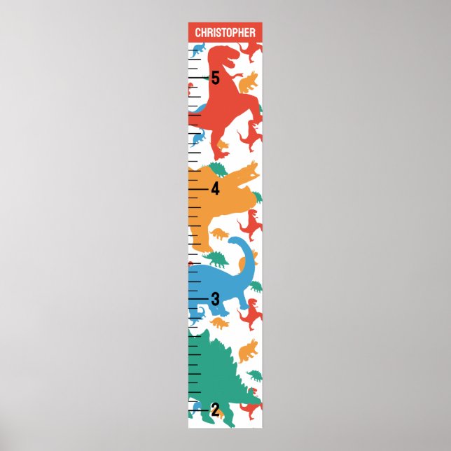 Dinosaur Growth Chart (Front)