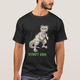 Dinosaur Grumpy Cat - Extinct Good. T-Shirt