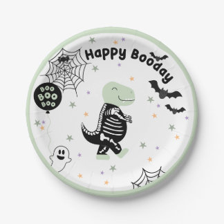 Dinosaur Halloween Themed Party Decor  Paper Plates