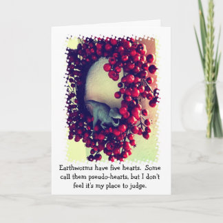 Dinosaur Happy Holidays Holiday Card