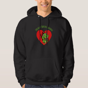 Dinosaur Heart Cute Tyrannosaurus Rex Heart Rex Hoodie